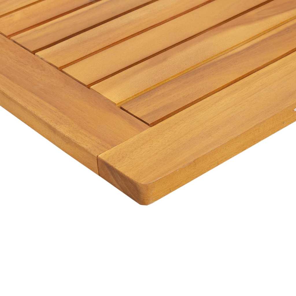 vidaXL Blat stołu Olej Naturalny 80 x 40 x 2 cm Lite Drewno Akacji