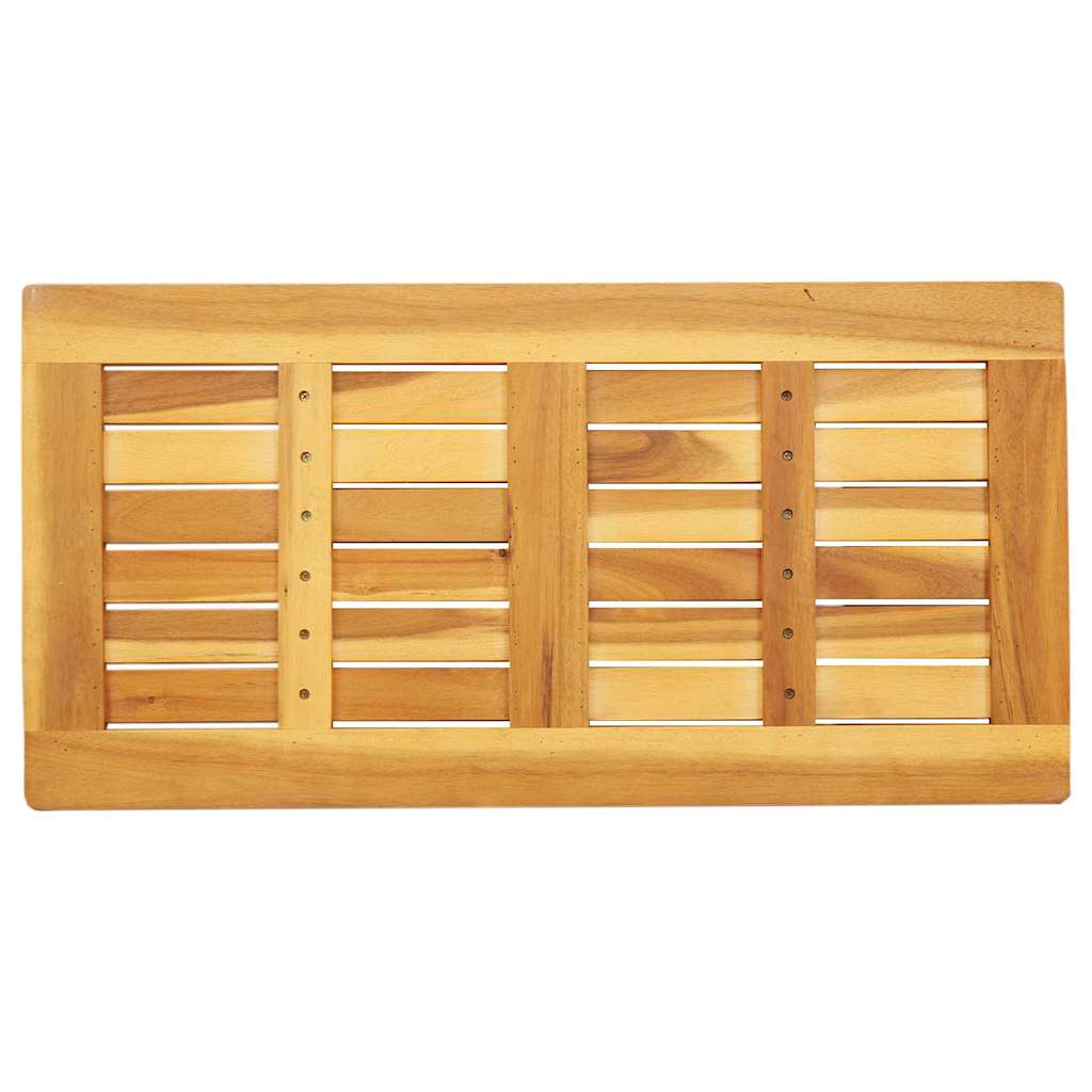 vidaXL Blat stołu Olej Naturalny 80 x 40 x 2 cm Lite Drewno Akacji