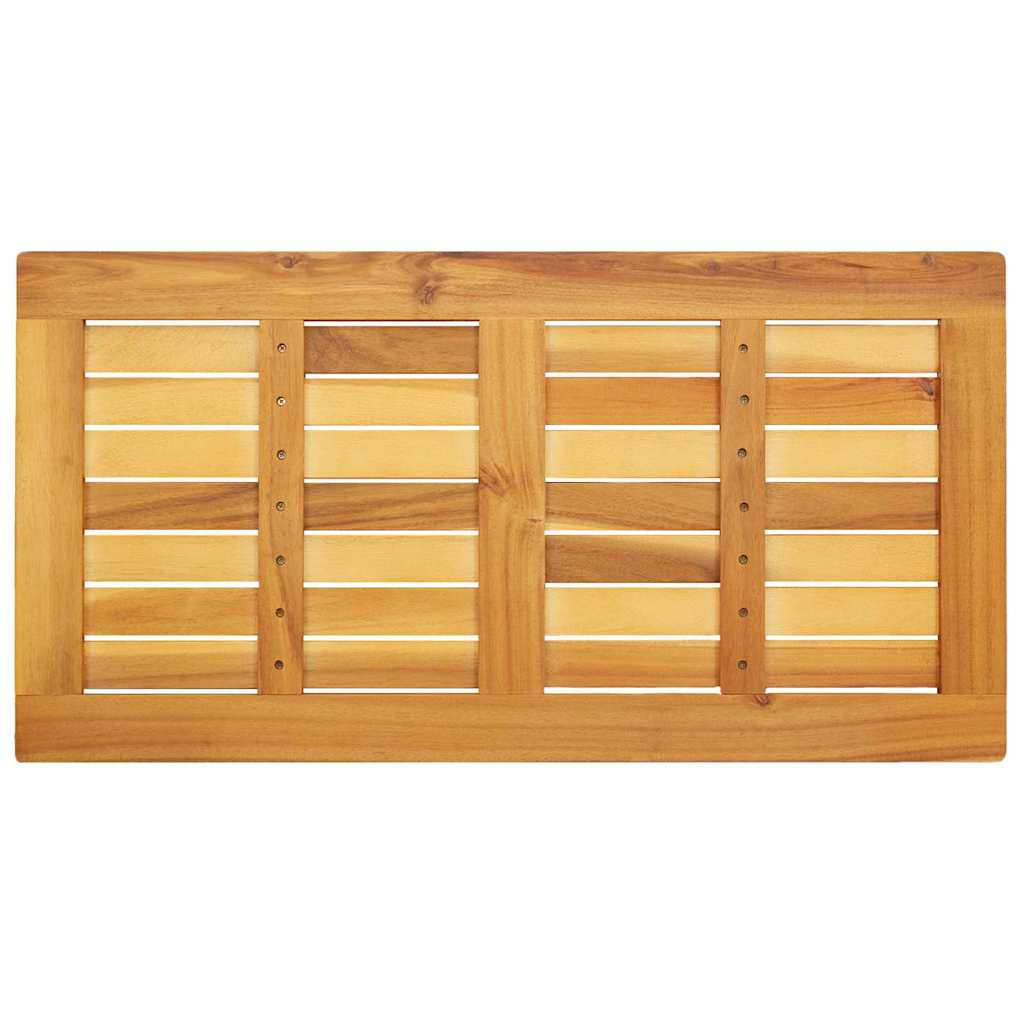 vidaXL Blat stołu Olej Naturalny 90 x 45 x 2 cm Lite Drewno Akacji