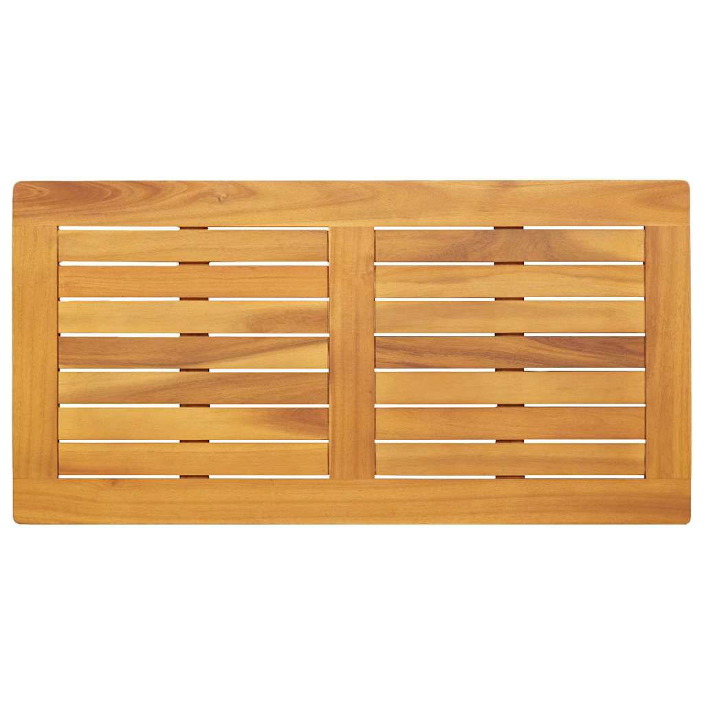vidaXL Blat stołu Olej Naturalny 90 x 45 x 2 cm Lite Drewno Akacji