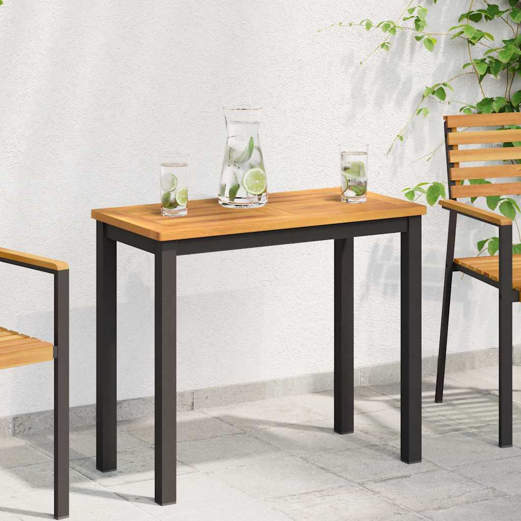 vidaXL Blat stołu Olej Naturalny 100 x 50 x 2 cm Lite Drewno Akacji