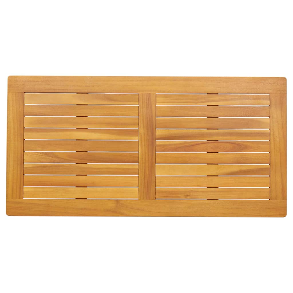 vidaXL Blat stołu Olej Naturalny 100 x 50 x 2 cm Lite Drewno Akacji