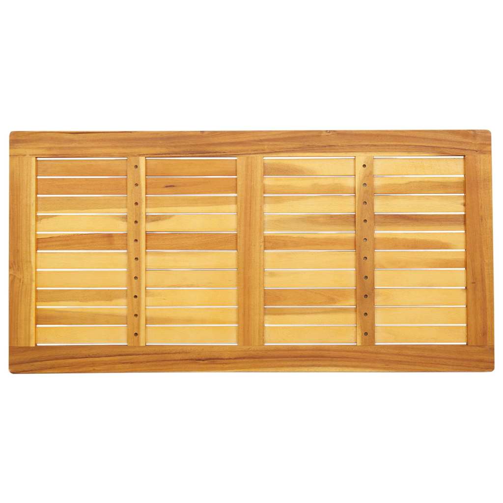 vidaXL Blat stołu Olej Naturalny 110 x 55 x 2 cm Lite Drewno Akacji