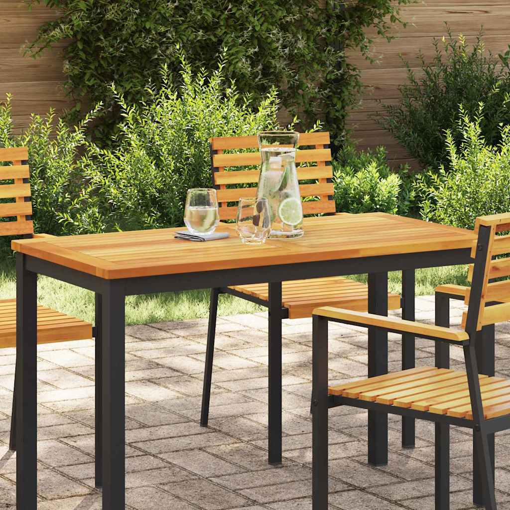 vidaXL Blat stołu Olej Naturalny 110 x 55 x 2 cm Lite Drewno Akacji