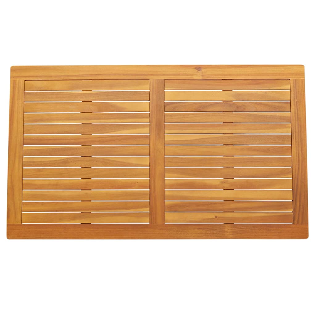 vidaXL Blat stołu Olej Naturalny 120 x 70 x 2 cm Lite Drewno Akacji