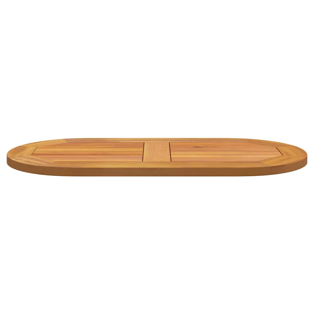 vidaXL Blat stołu Olej Naturalny 80 x 40 x 2 cm Lite Drewno Akacji