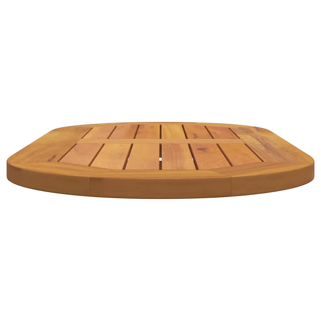 vidaXL Blat stołu Olej Naturalny 80 x 40 x 2 cm Lite Drewno Akacji
