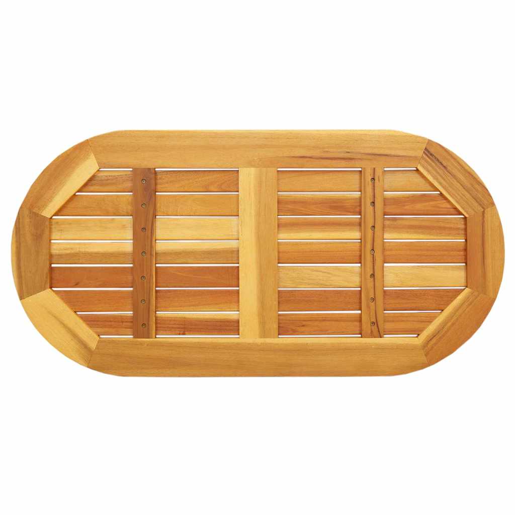 vidaXL Blat stołu Olej Naturalny 90 x 45 x 2 cm Lite Drewno Akacji