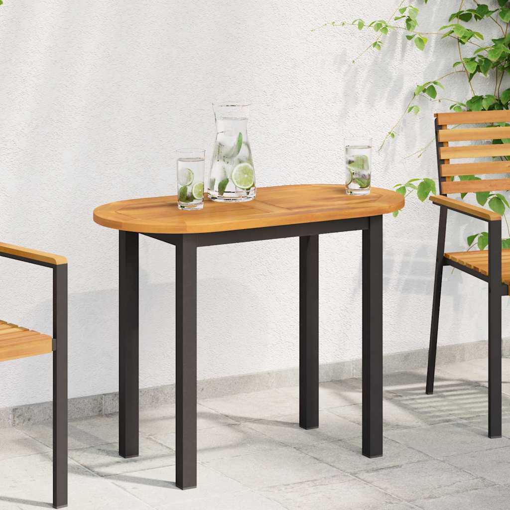 vidaXL Blat stołu Olej Naturalny 90 x 45 x 2 cm Lite Drewno Akacji