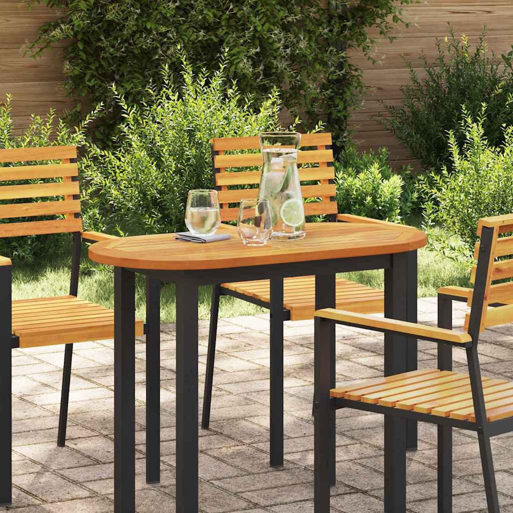 vidaXL Blat stołu Olej Naturalny 90 x 45 x 2 cm Lite Drewno Akacji