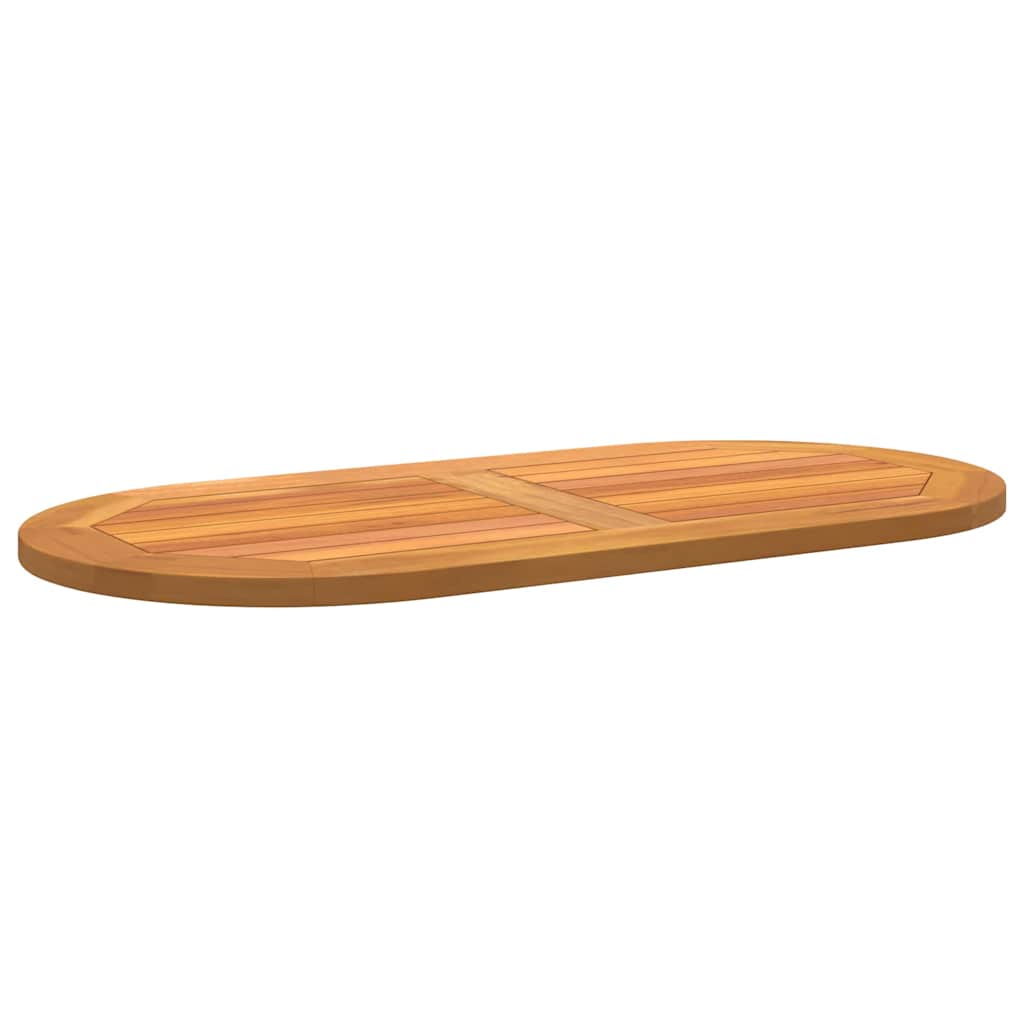vidaXL Blat stołu Olej Naturalny 90 x 45 x 2 cm Lite Drewno Akacji