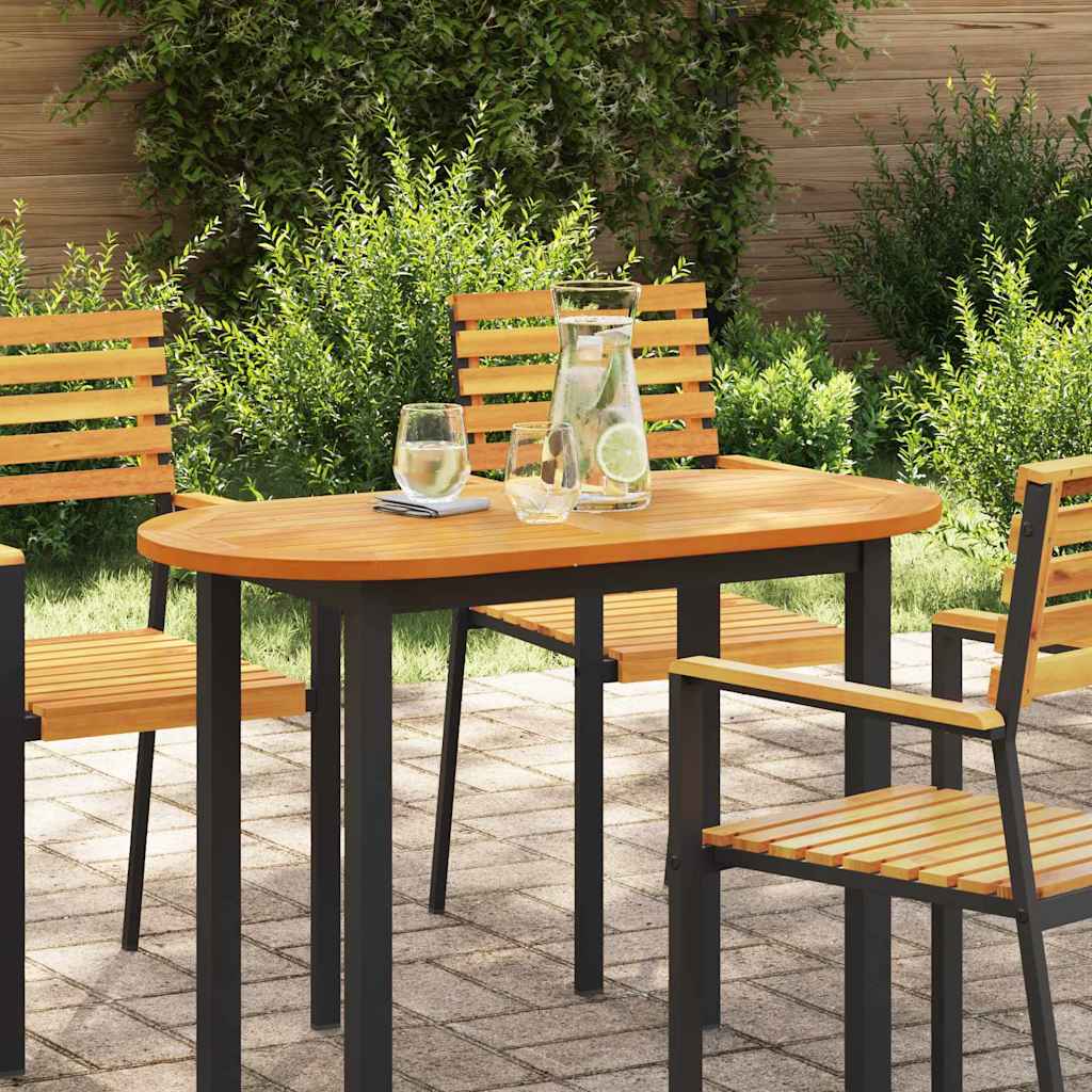 vidaXL Blat stołu Olej Naturalny 100 x 50 x 2 cm Lite Drewno Akacji