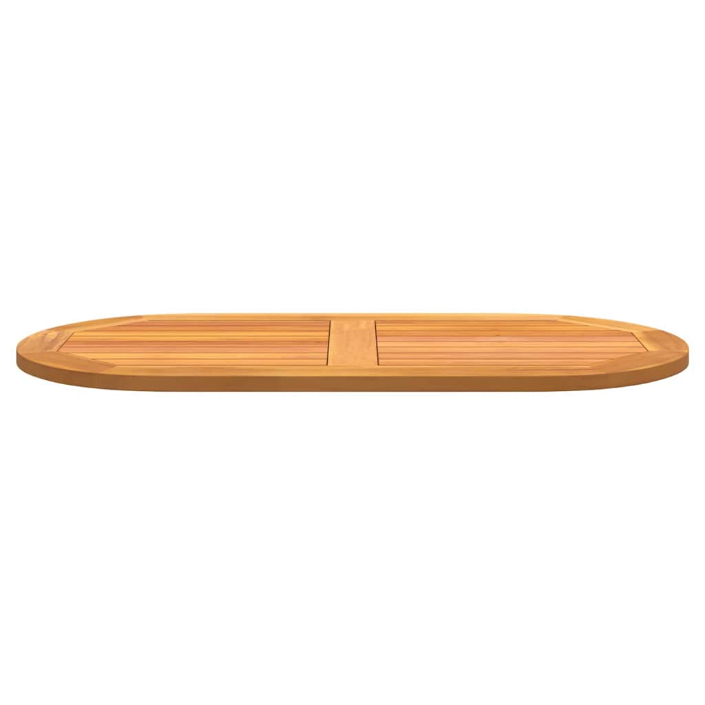 vidaXL Blat stołu Olej Naturalny 100 x 50 x 2 cm Lite Drewno Akacji