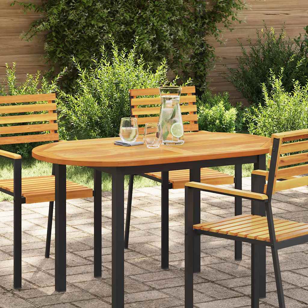 vidaXL Blat stołu Olej Naturalny 120 x 70 x 2 cm Lite Drewno Akacji