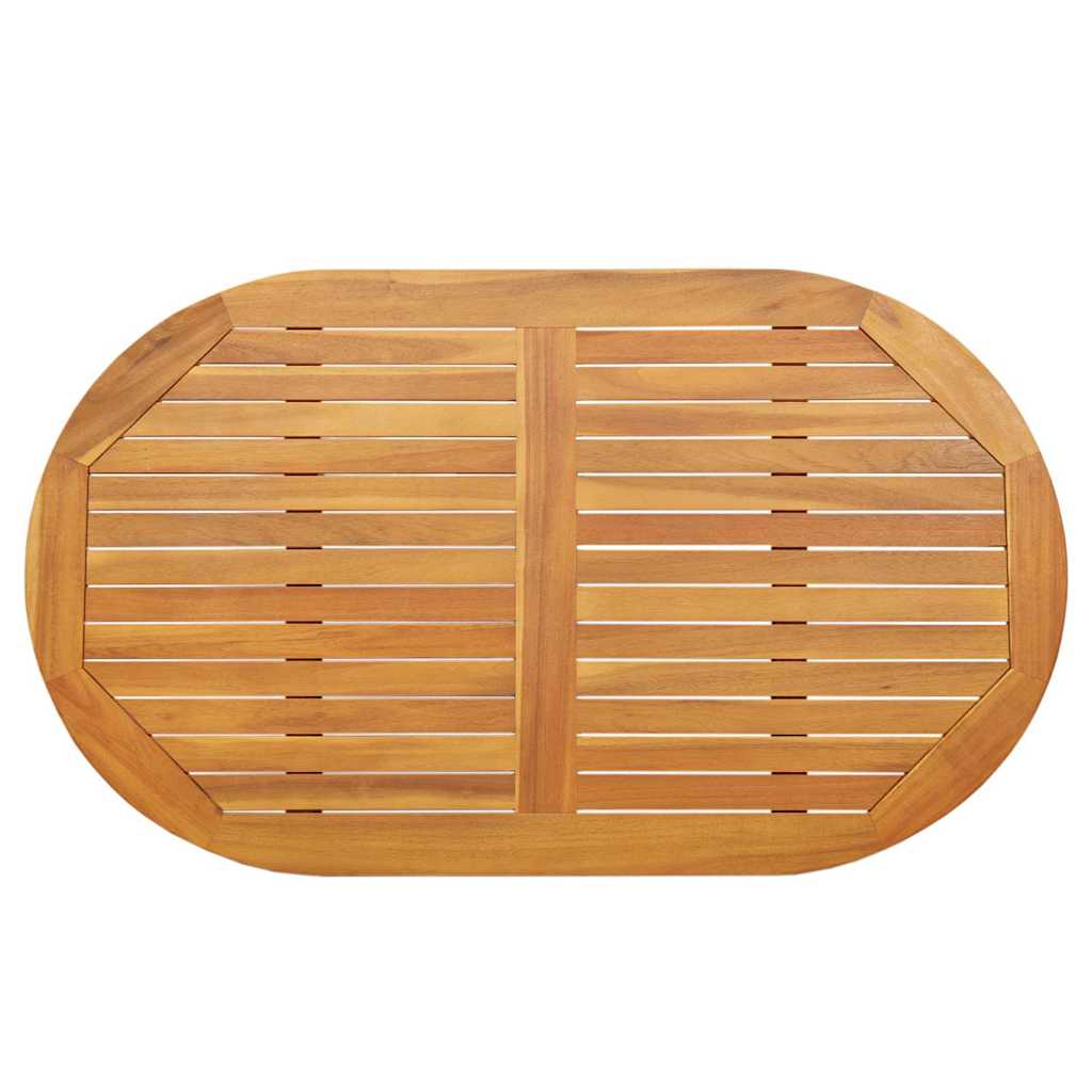 vidaXL Blat stołu Olej Naturalny 120 x 70 x 2 cm Lite Drewno Akacji