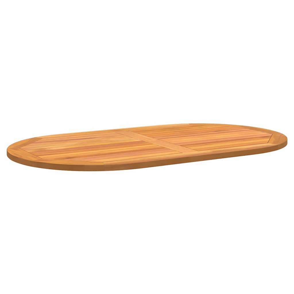 vidaXL Blat stołu Olej Naturalny 120 x 70 x 2 cm Lite Drewno Akacji