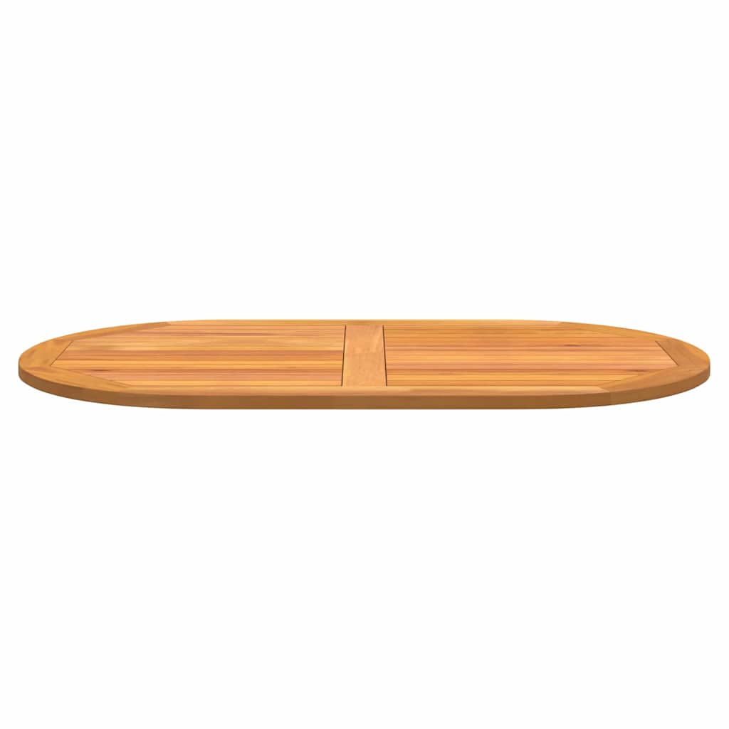 vidaXL Blat stołu Olej Naturalny 120 x 70 x 2 cm Lite Drewno Akacji