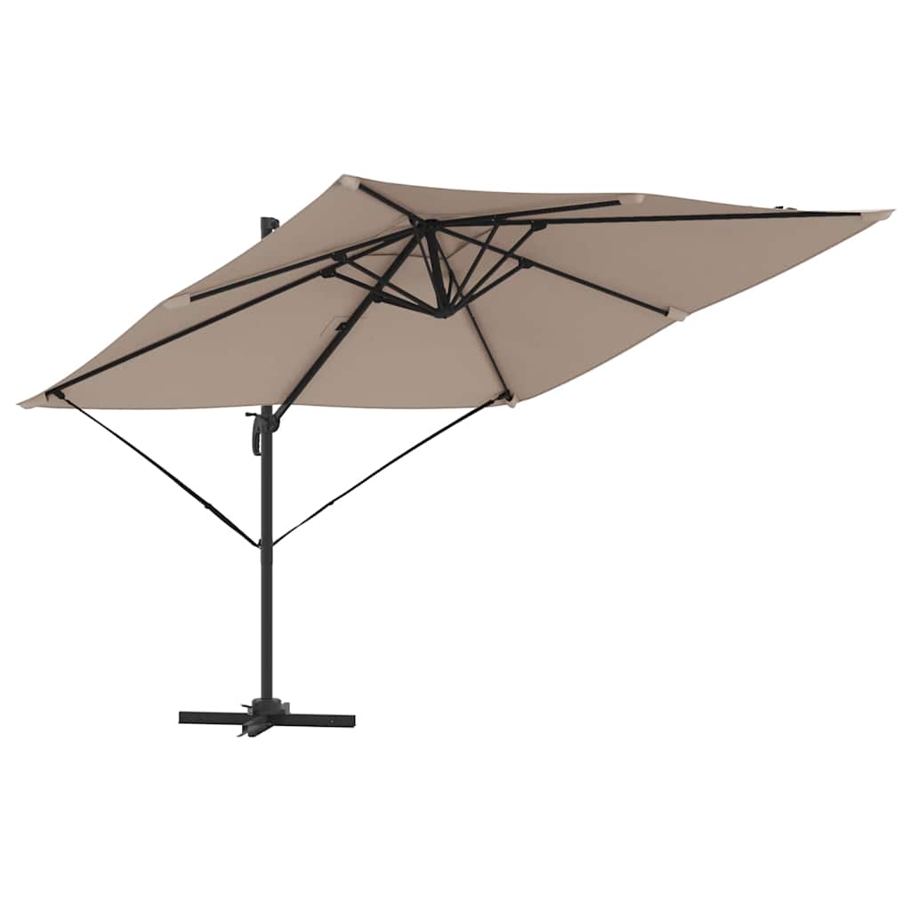 vidaXL Parasol Roma Ciemnoszary 286 x 284 x 265 cm