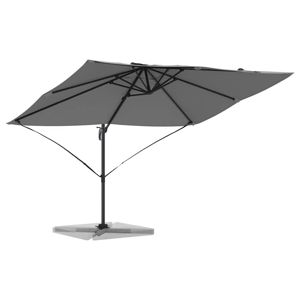 vidaXL Parasol plażowy Antracyt 351 x 250 x 260 cm