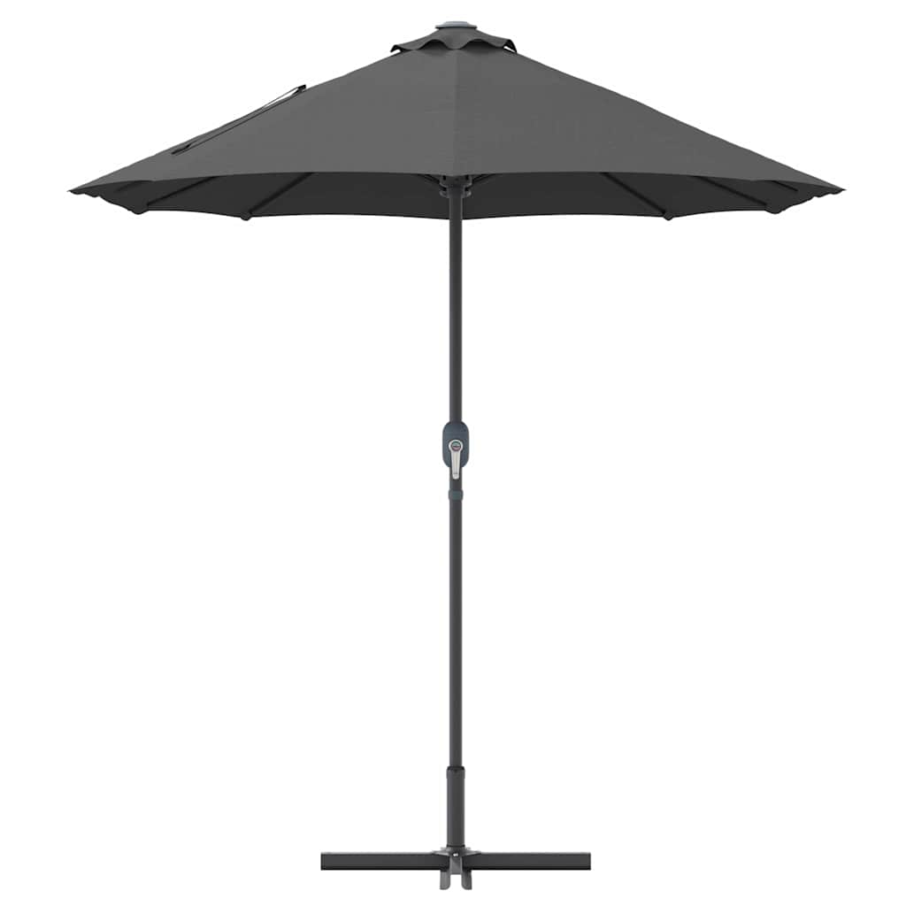 vidaXL Parasolka ogrodowa Antracyt 370 x 197 x 239 cm