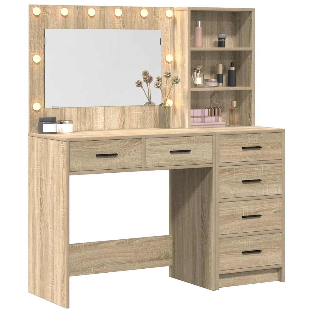 vidaXL Toaletka Brązowy 78,5 x 41 x 135 cm Materiał drewnopochodny