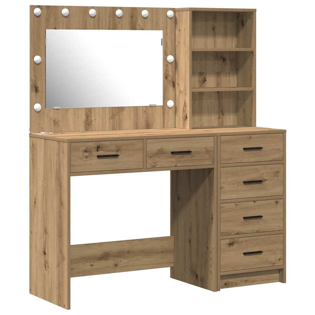 vidaXL Toaletka Brązowy 78,5 x 41 x 135 cm Materiał drewnopochodny