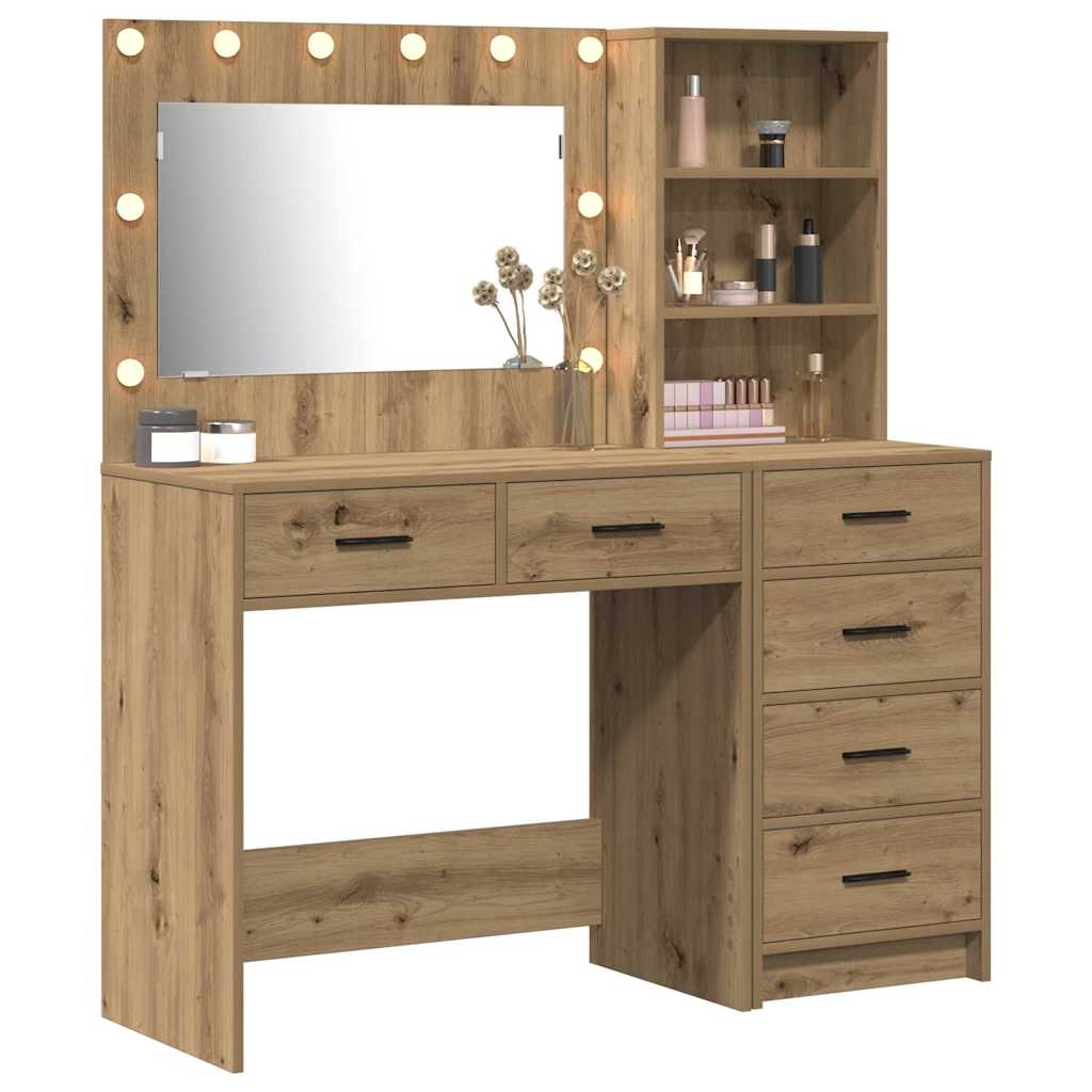 vidaXL Toaletka Brązowy 78,5 x 41 x 135 cm Materiał drewnopochodny