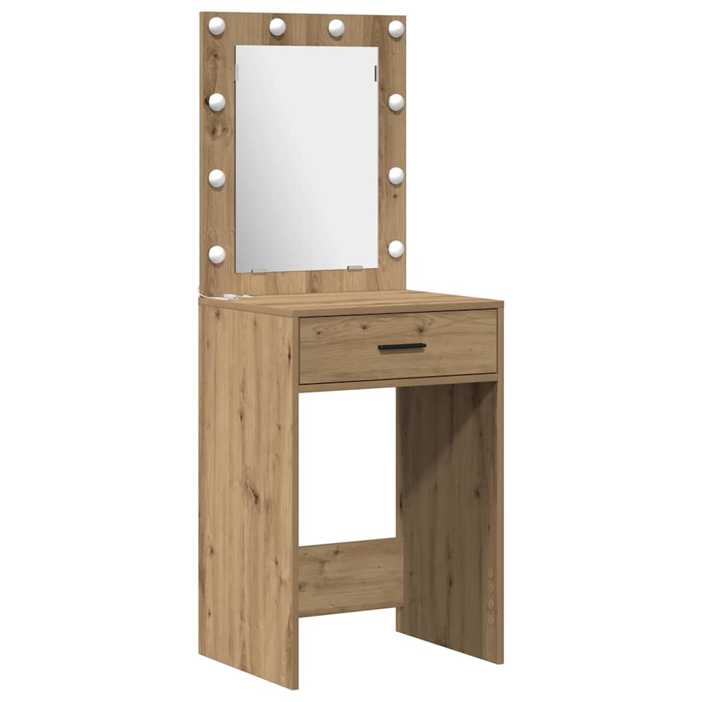 vidaXL Toaletka 3 szt. Brązowy 40 x 41 x 135 cm Drewno inżynieryjne