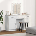 vidaXL Toaletka Biały 50 x 41 x 135 cm Materiał drewnopochodny