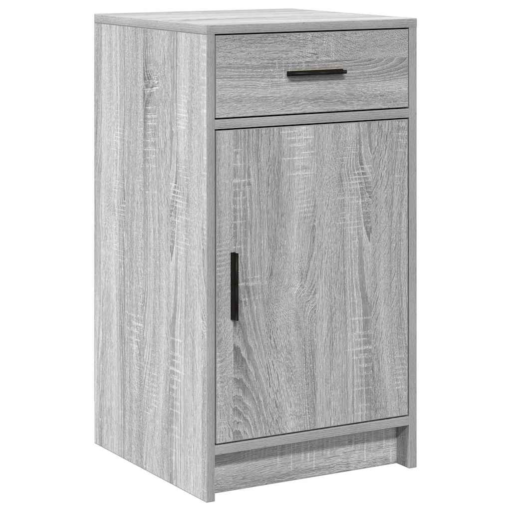 vidaXL Toaletka Szary 50 x 41 x 135 cm Materiał drewnopochodny