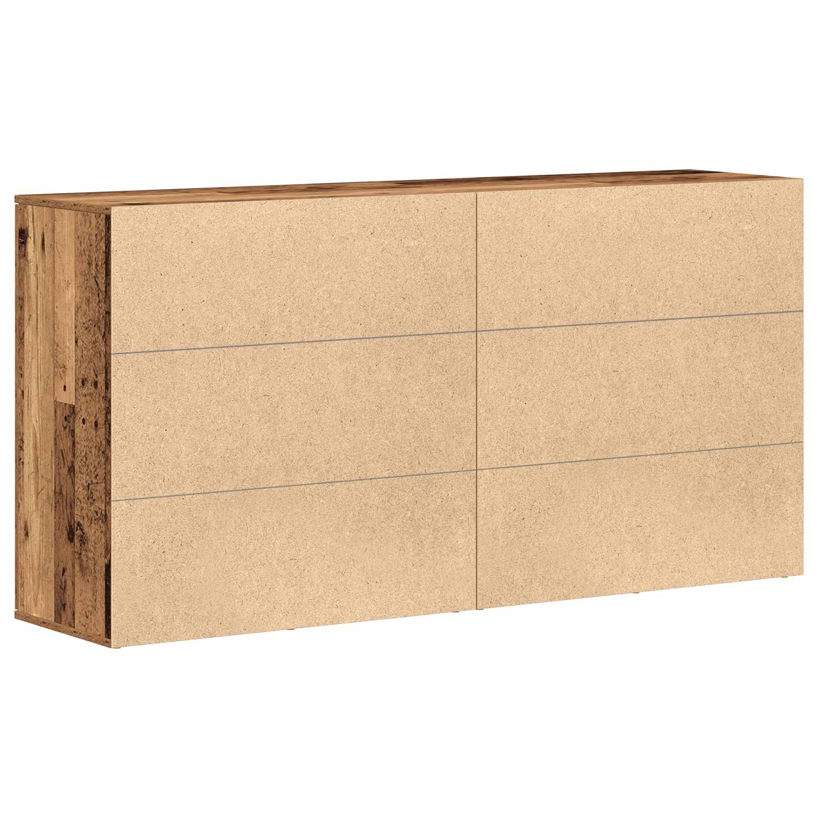 vidaXL Bufet 2 pcs Stare drewno 79 x 38 x 80 cm