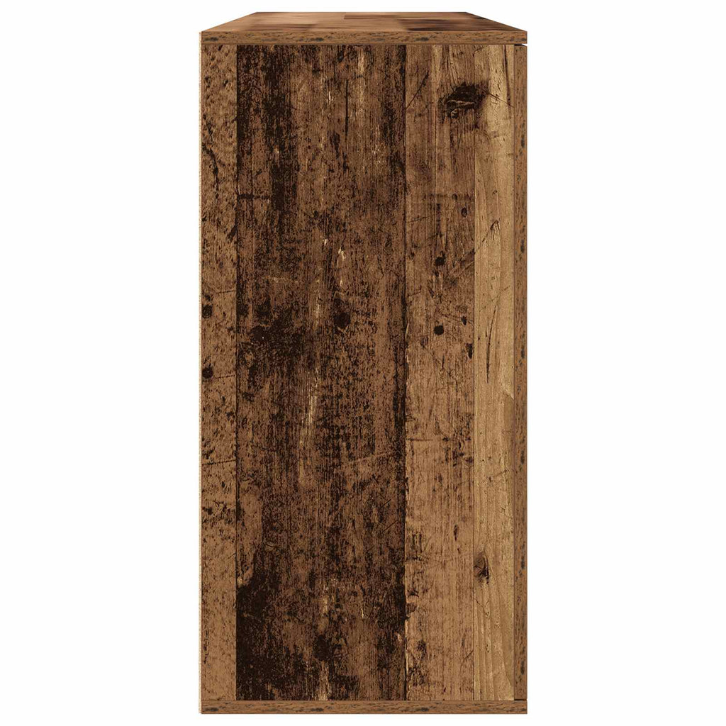 vidaXL Bufet 2 pcs Stare drewno 79 x 38 x 80 cm