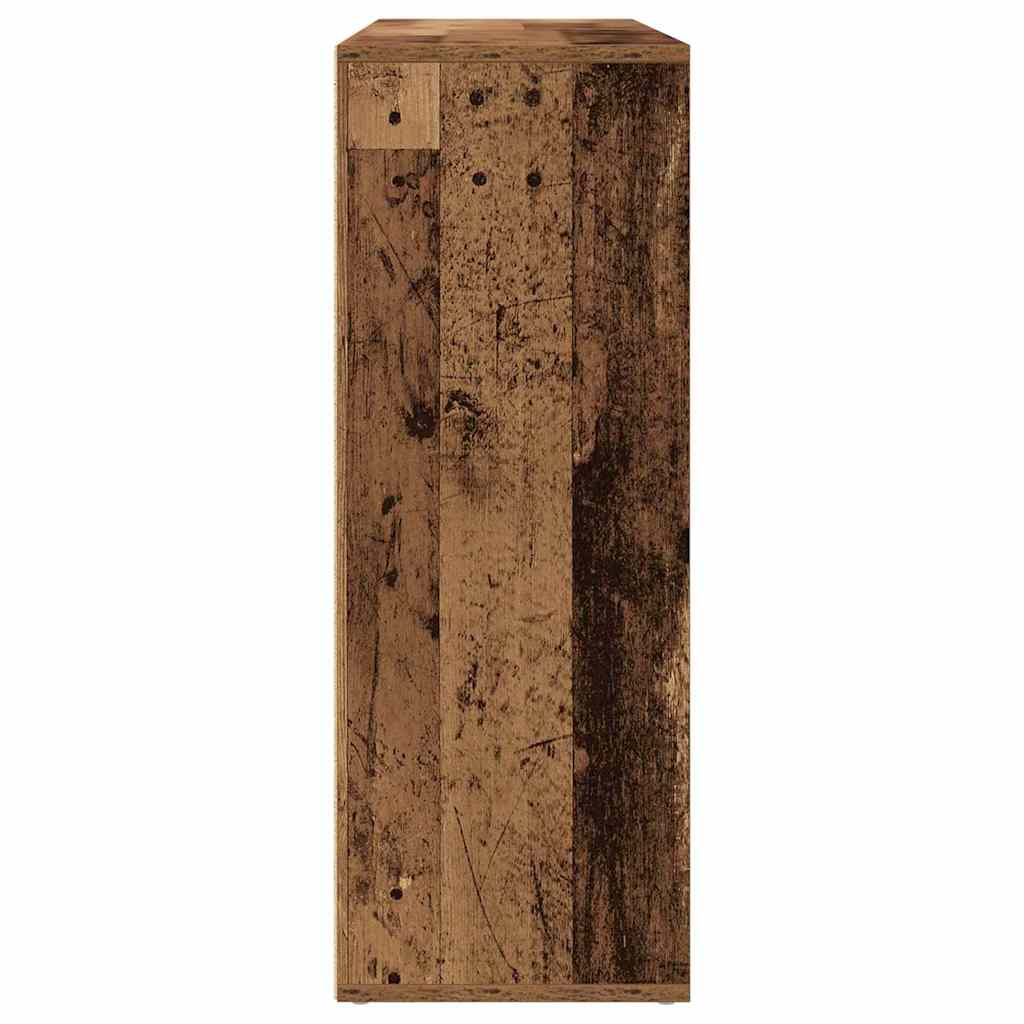 vidaXL Bufet z szufladą 2 pcs Stare drewno 60 x 31 x 84 cm