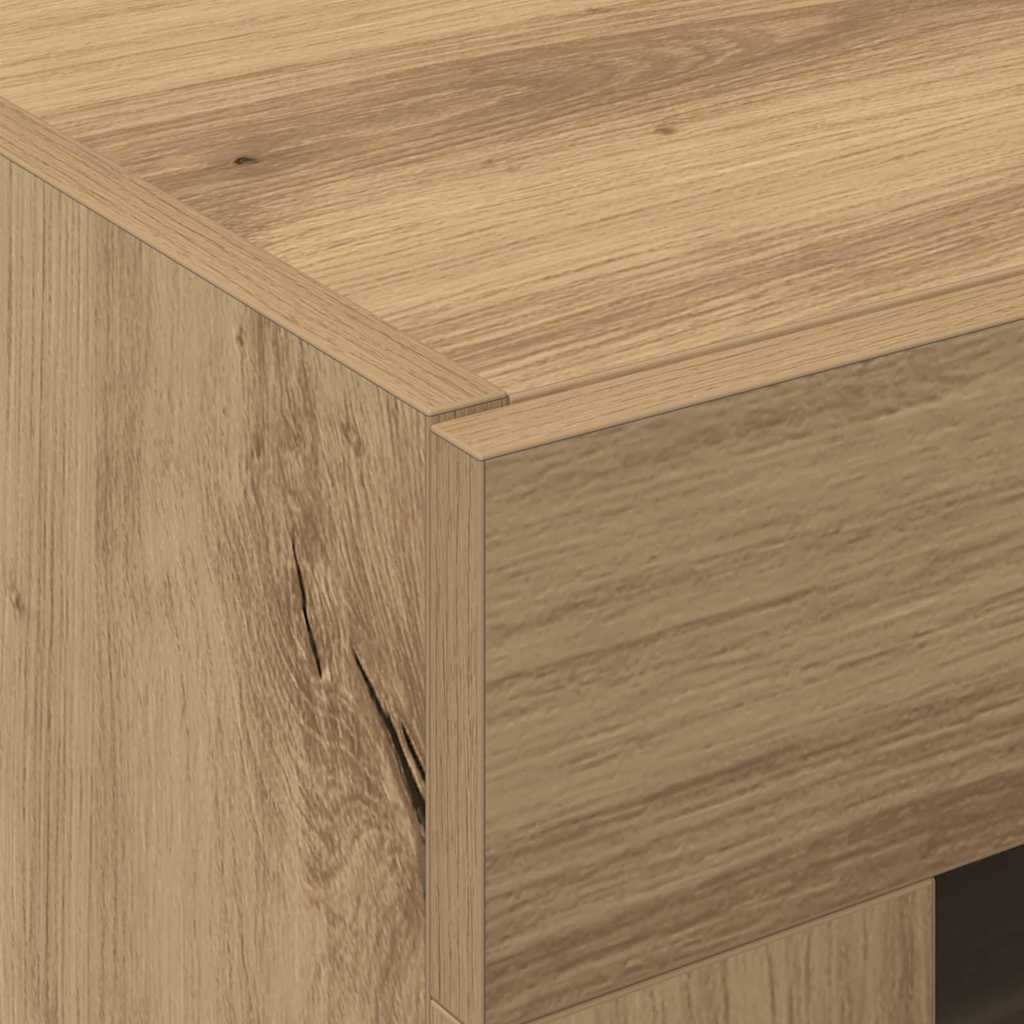 vidaXL Szafki ścienne 2 pcs Dąb rzemieślniczy 69,5 x 34 x 90 cm