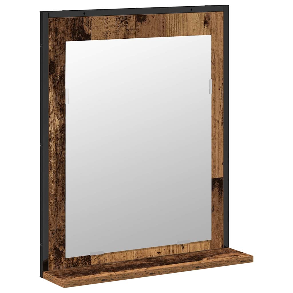 vidaXL Zestaw mebli łazienkowych 2 pcs Brązowy Materiał drewnopochodny
