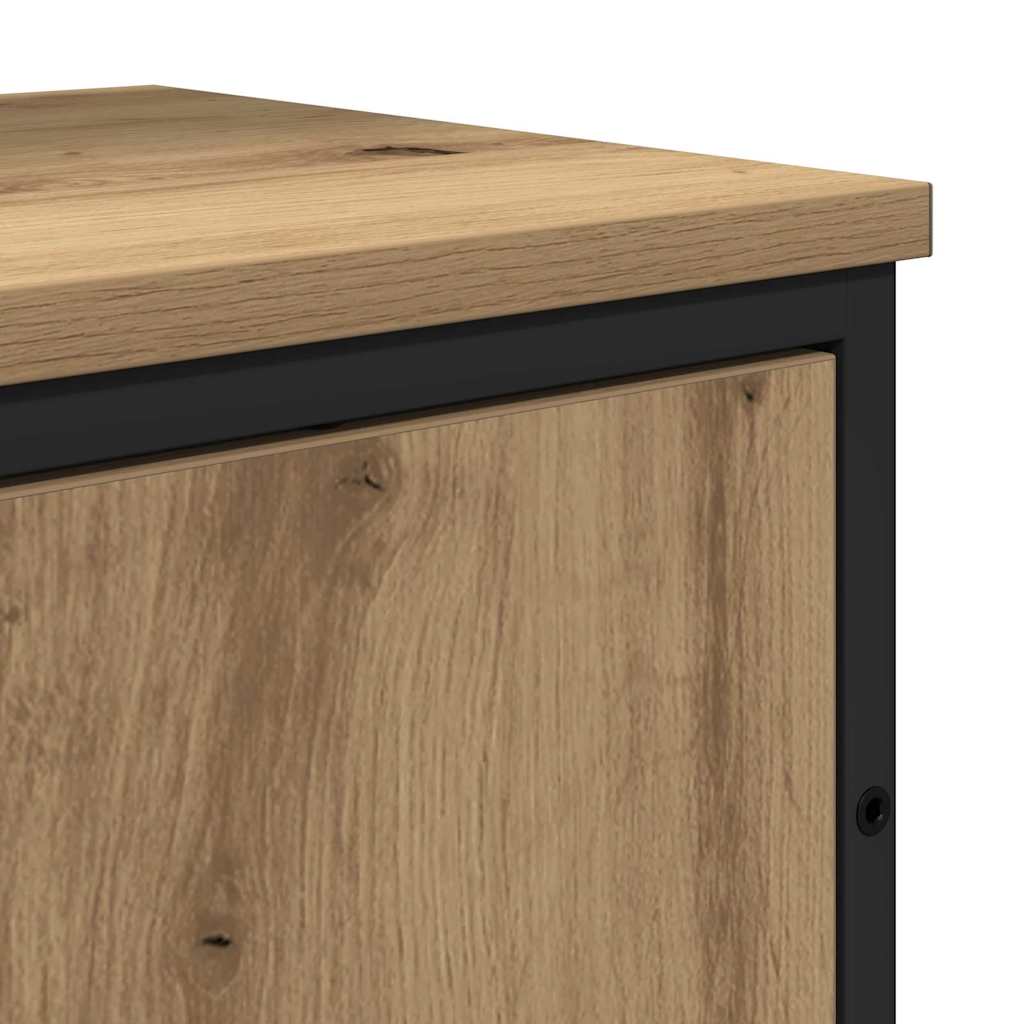 vidaXL Zestaw mebli łazienkowych 2 pcs Brązowy Materiał drewnopochodny