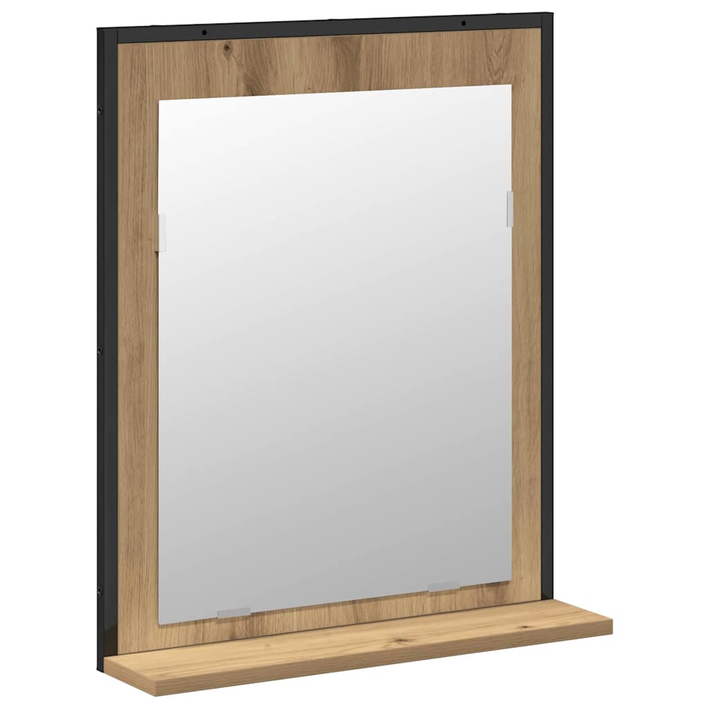 vidaXL Zestaw mebli łazienkowych 2 pcs Brązowy Materiał drewnopochodny