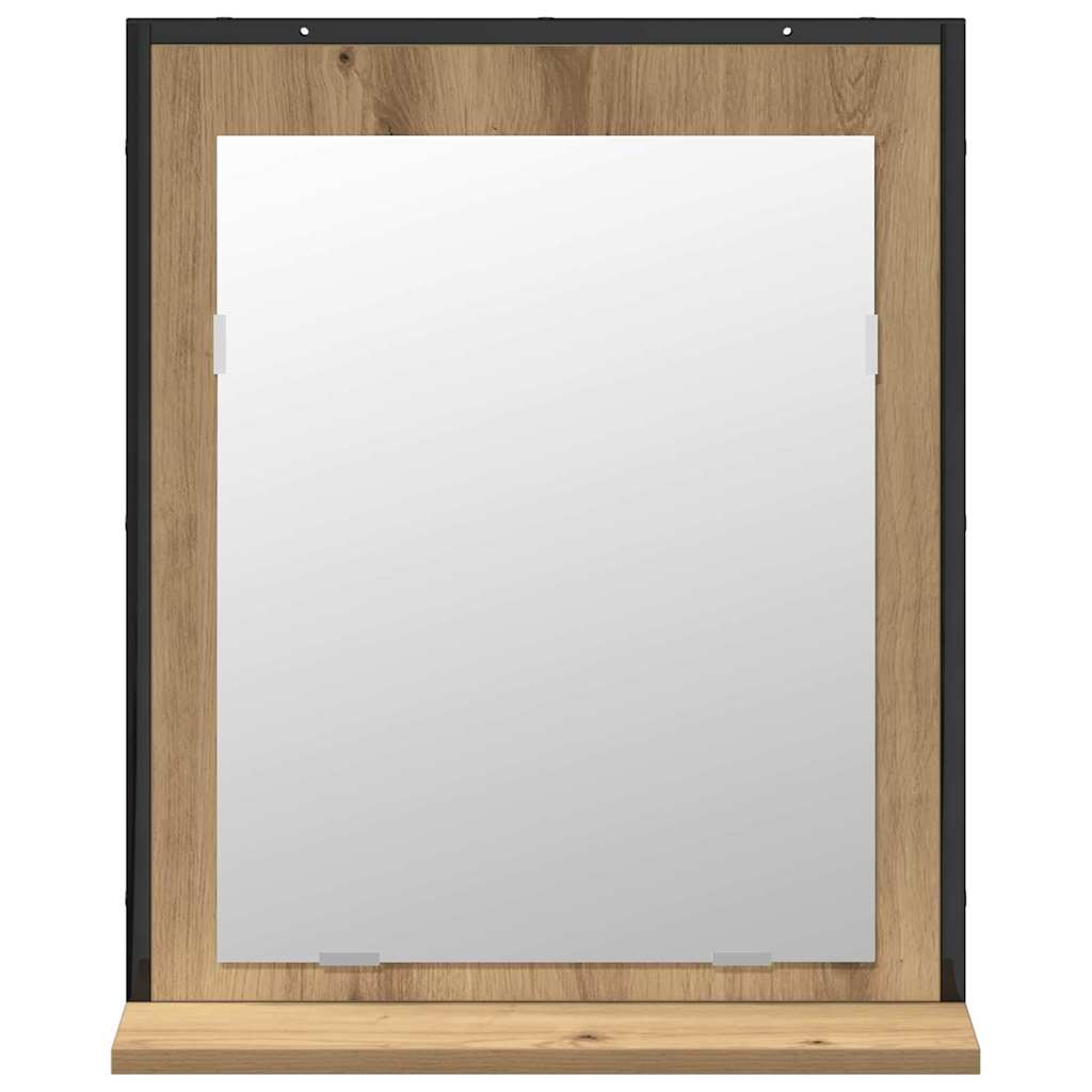 vidaXL Zestaw mebli łazienkowych 2 pcs Brązowy Materiał drewnopochodny