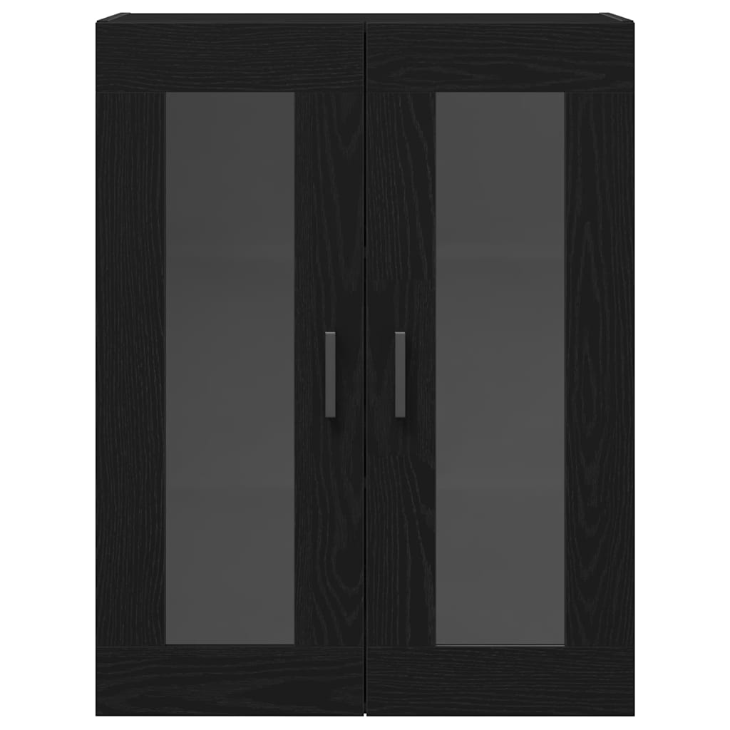 vidaXL Highboard 2 pcs Czarny dąb 69,5 x 34 x 180 cm