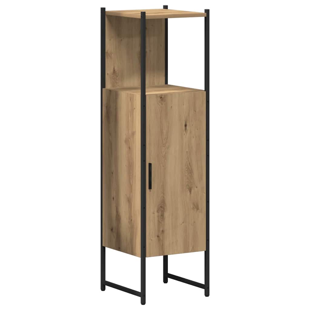 vidaXL Zestaw mebli łazienkowych 3 pcs Brązowy Materiał drewnopochodny