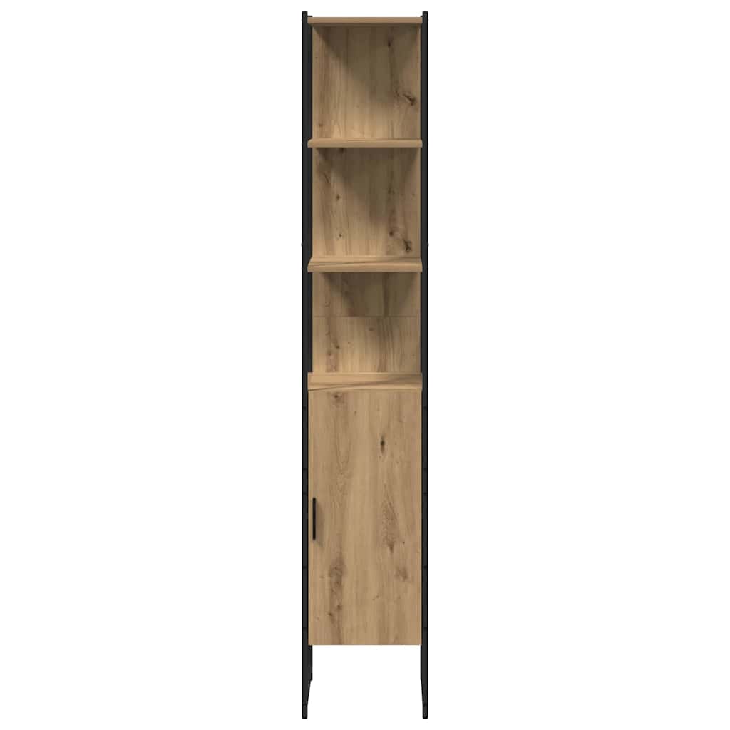 vidaXL Zestaw mebli łazienkowych 3 pcs Brązowy Materiał drewnopochodny