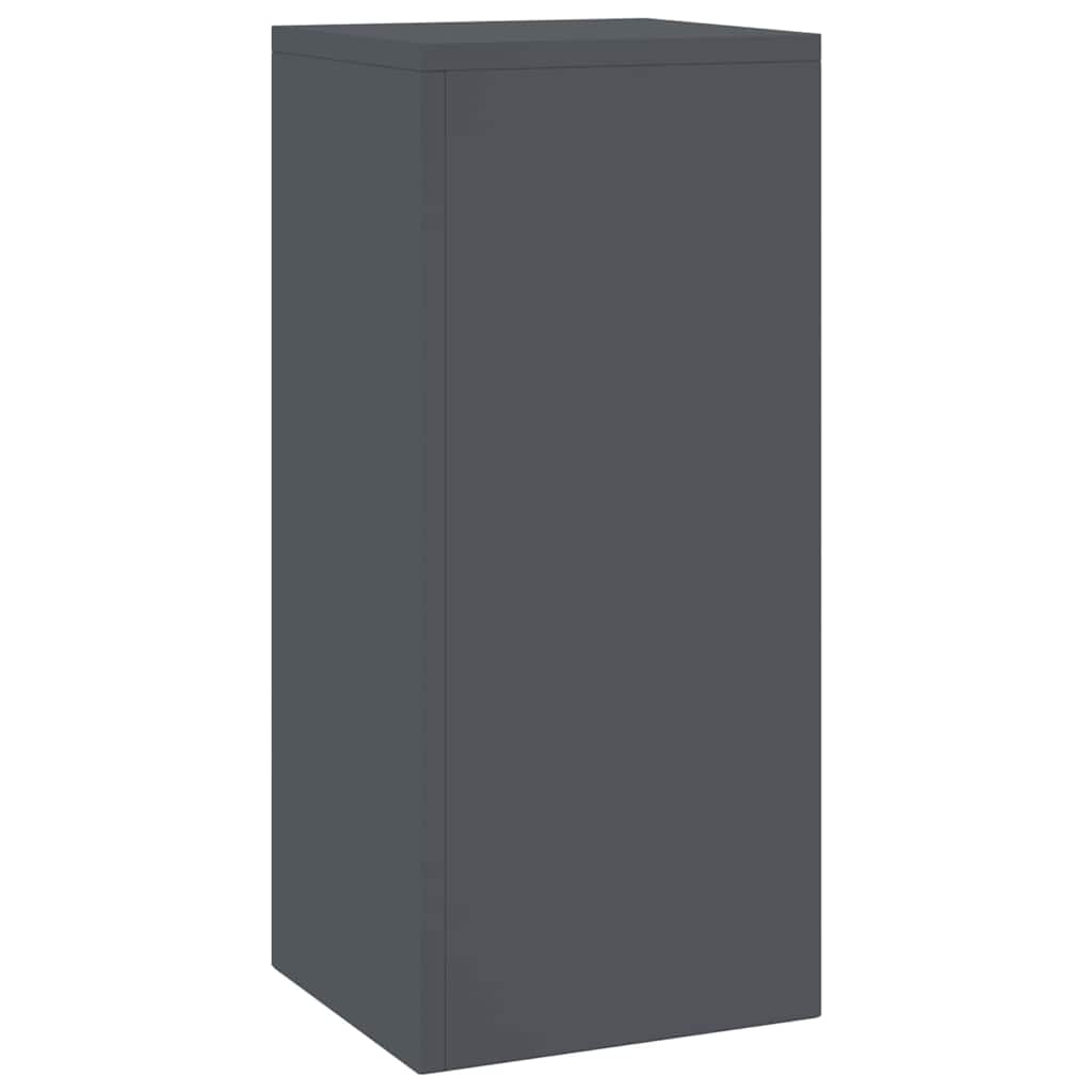 vidaXL Stojak na rośliny 2 pcs Antracyt 24 x 24 x 55 cm Stal