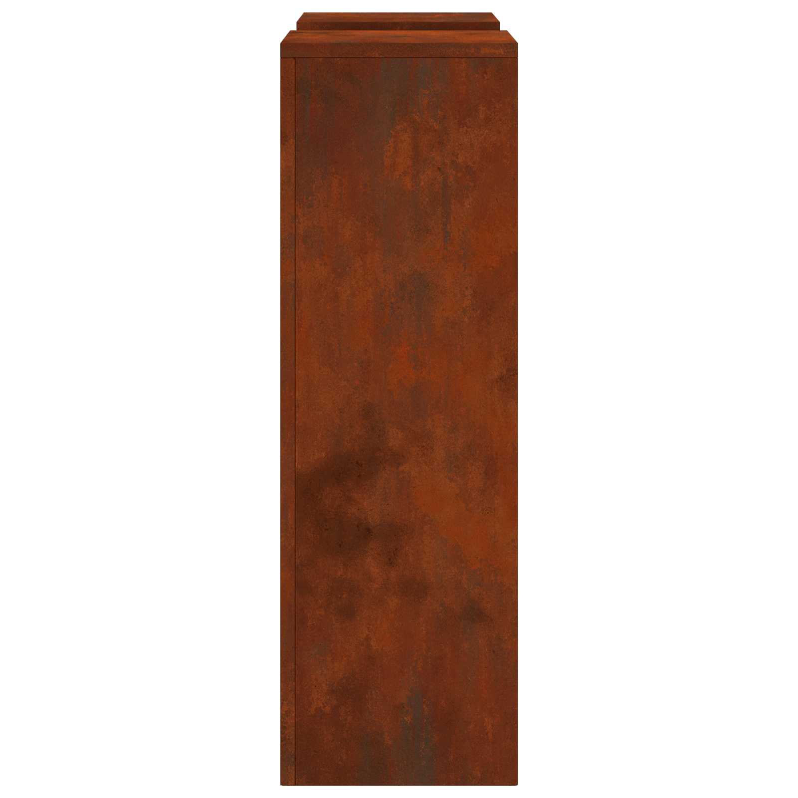 vidaXL Stojak na rośliny 2 pcs Rdzawy 24 x 24 x 75 cm