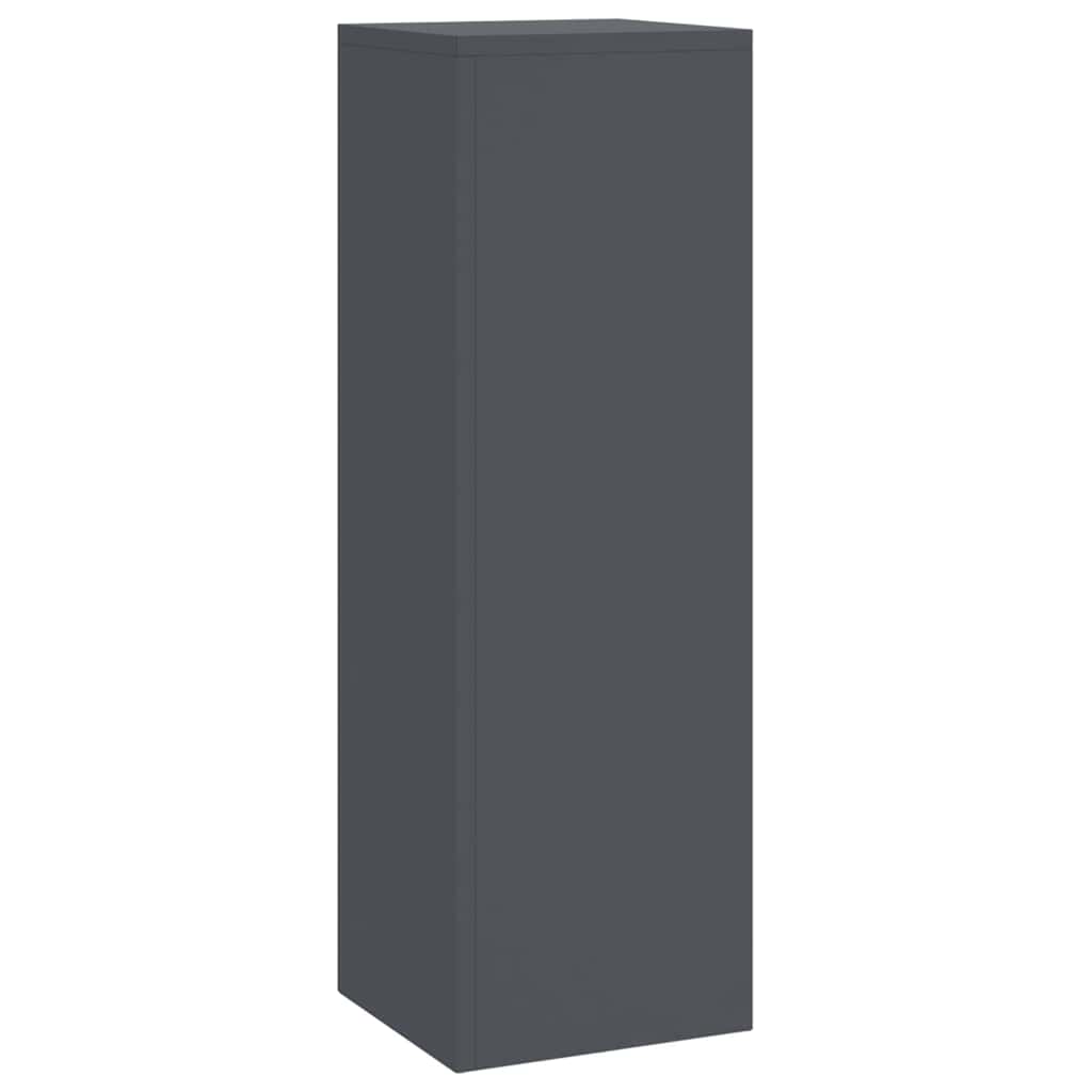 vidaXL Stojak na rośliny 3 pcs Antracyt Stal