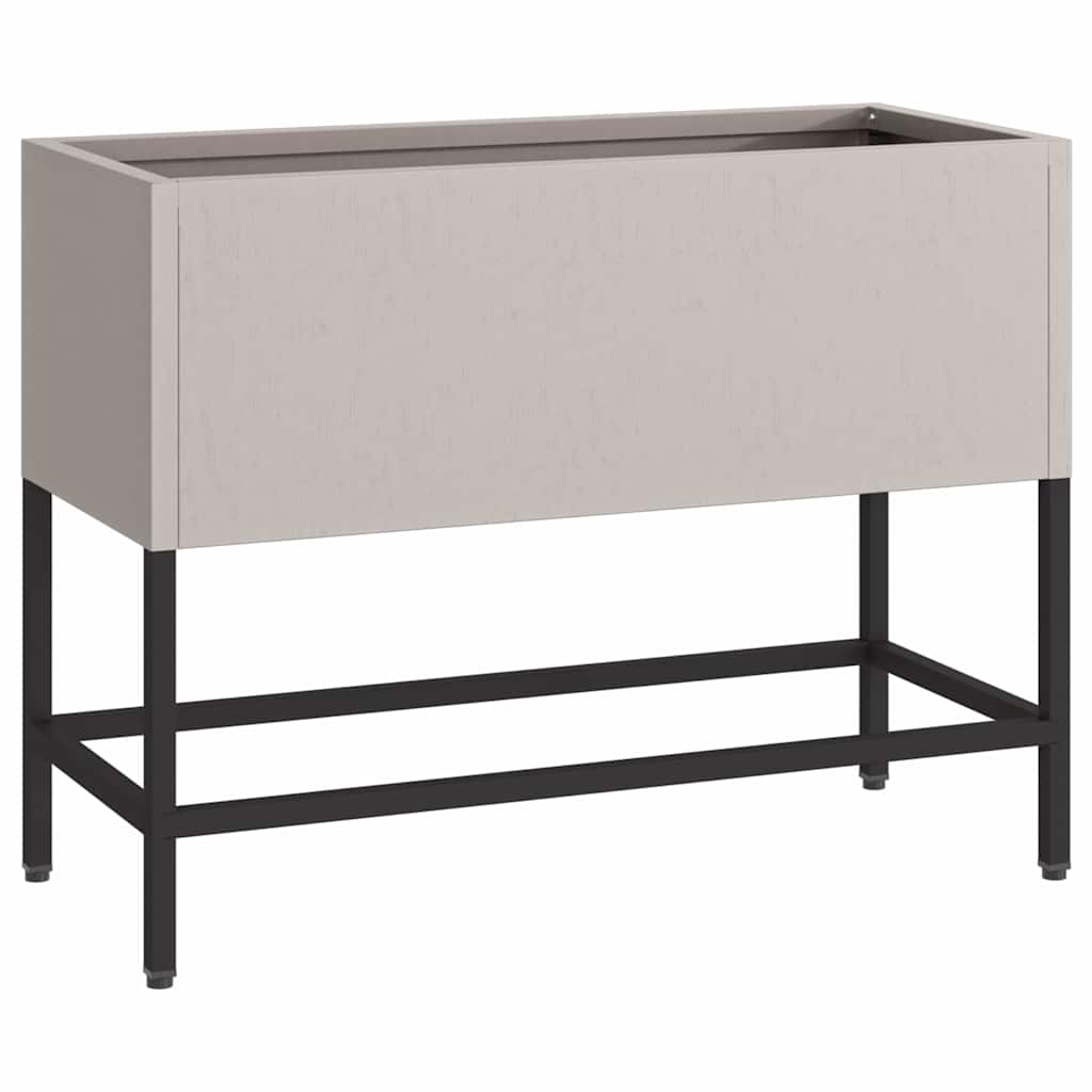 vidaXL Podwyższona doniczka ogrodowa Rdzawy 60 x 26 x 45 cm