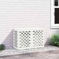 vidaXL Pokrywa do klimatyzatora Biały 90 x 40 x 60 cm Stal