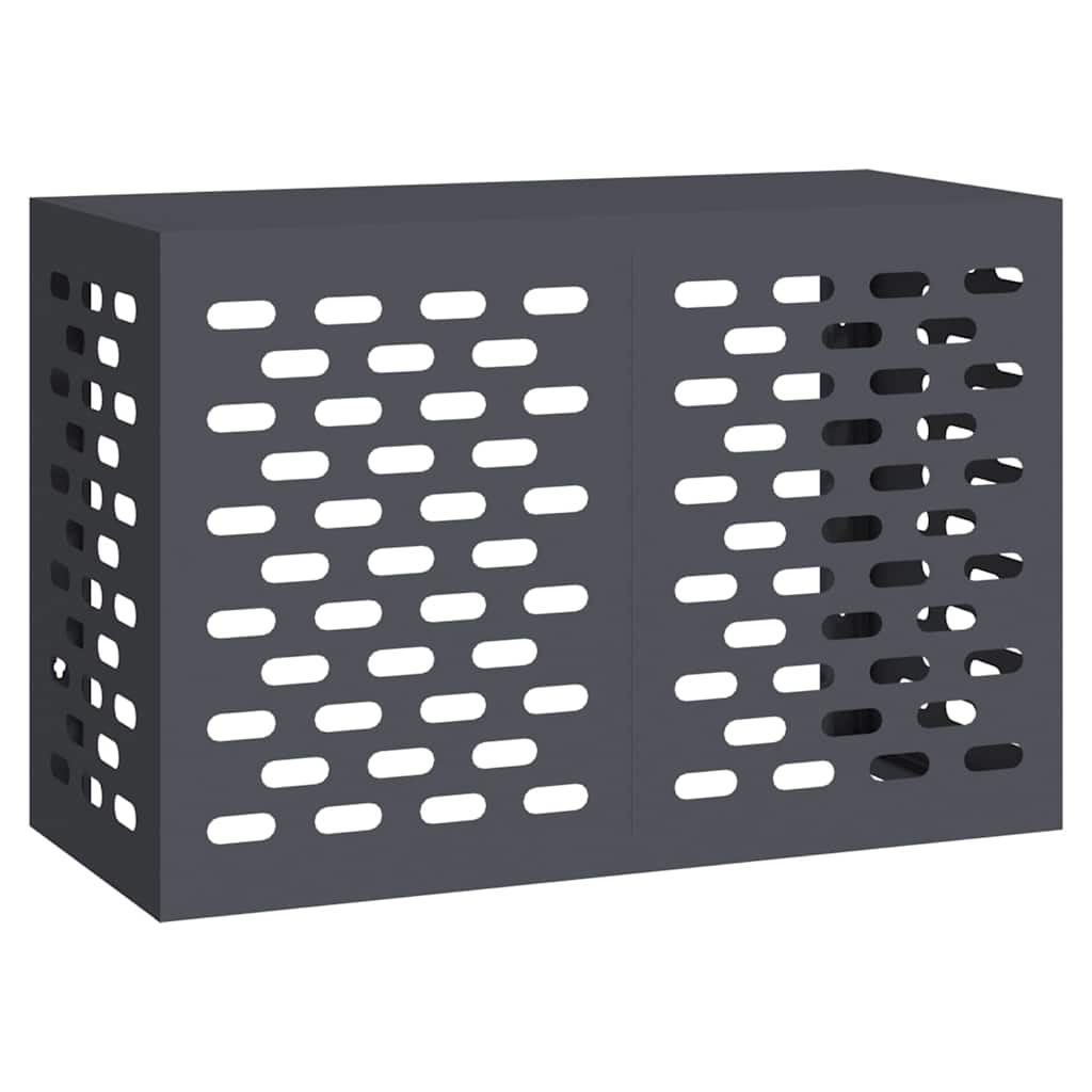 vidaXL Pokrywa do klimatyzatora Antracyt 90 x 40 x 60 cm Stal