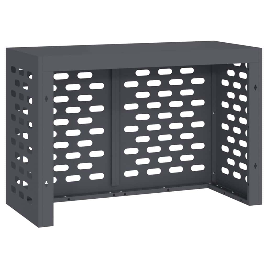 vidaXL Pokrywa do klimatyzatora Antracyt 90 x 40 x 60 cm Stal