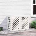 vidaXL Pokrywa do klimatyzatora Biały 100 x 50 x 70 cm Stal