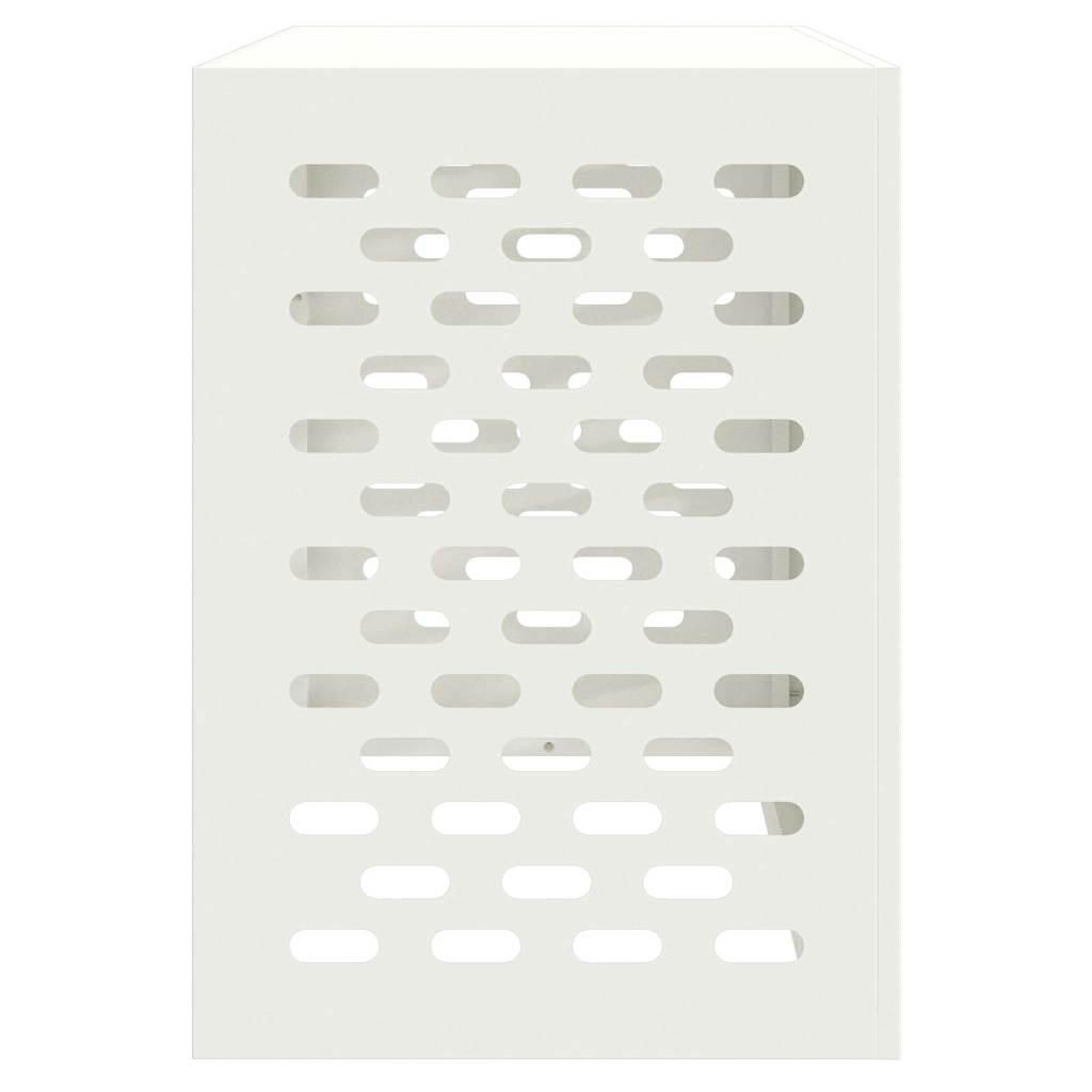 vidaXL Pokrywa do klimatyzatora Biały 100 x 50 x 70 cm Stal